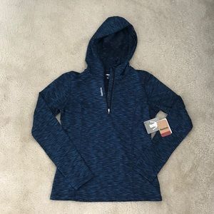 Reebok Long Sleeve Slim Fit 1/2 Zip Pullover